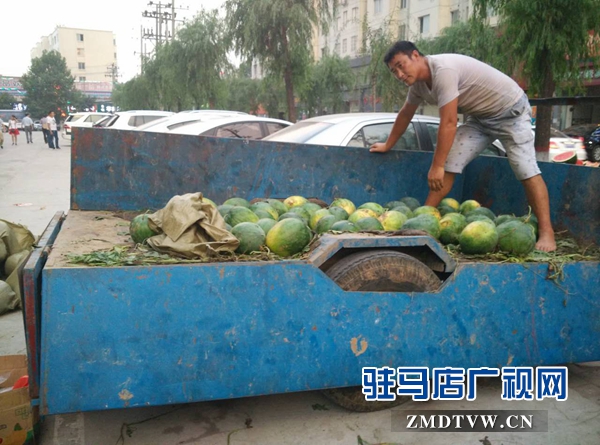 滿滿一車西瓜現在所剩無幾.jpg