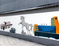一幅圖向我們展示駐馬店市的歷史變遷，使群眾更直觀地了解到駐馬店市的發展。