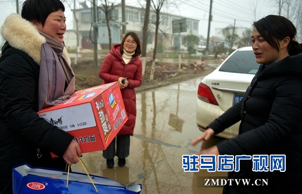正陽縣永興鎮慰問扶貧一線人員