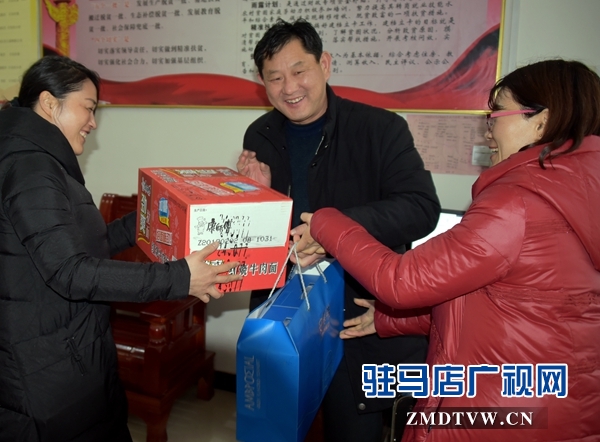 正陽縣永興鎮慰問扶貧一線人員