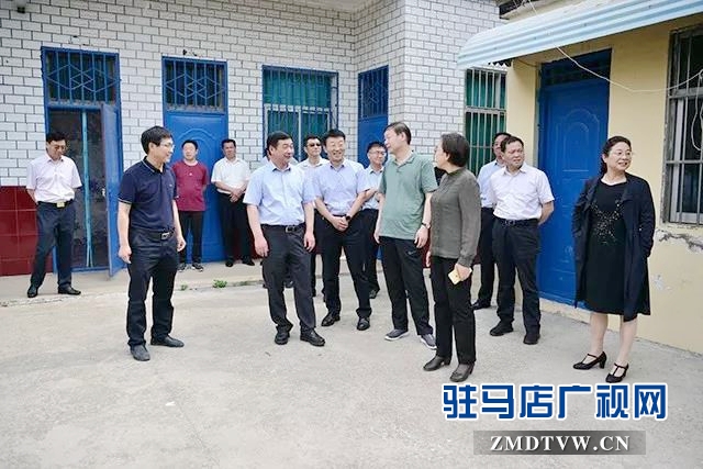 省衛健委調研組到上蔡調研醫共體建設和扶貧工作