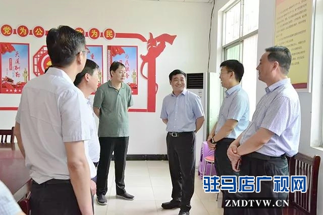 省衛健委調研組到上蔡調研醫共體建設和扶貧工作
