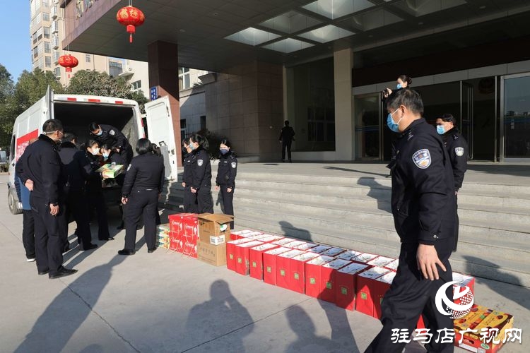 河南華鼎醫藥有限公司捐贈萬元愛心物資助力一線民警抗“疫”防控