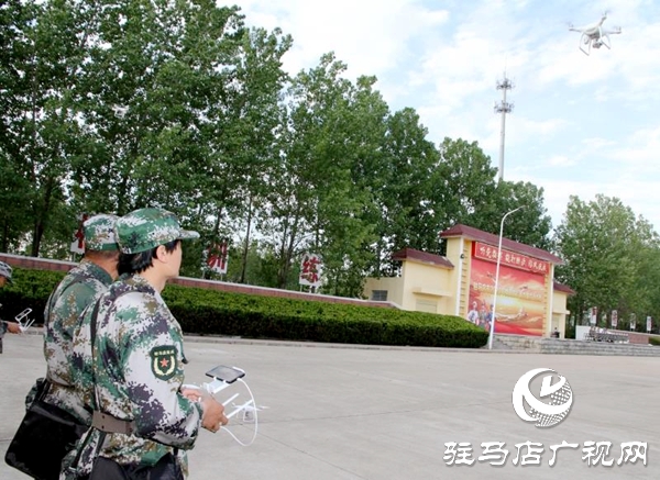 省軍區考評組到驛城區檢查民兵綜合建設工作