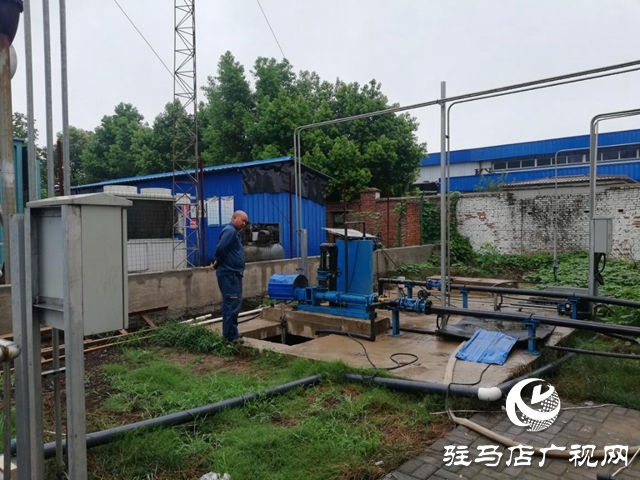 駐馬店市容環境衛生中心積極防汛保安全