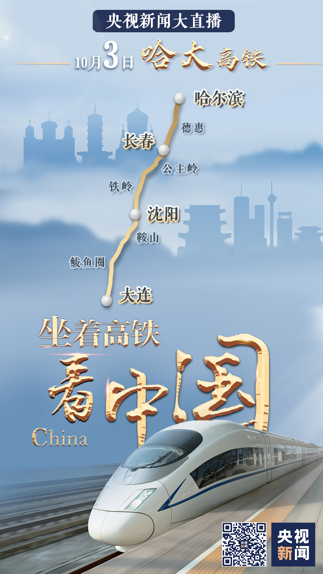 祖國那么大，我們都想去看看！八天八線，坐著高鐵看中國