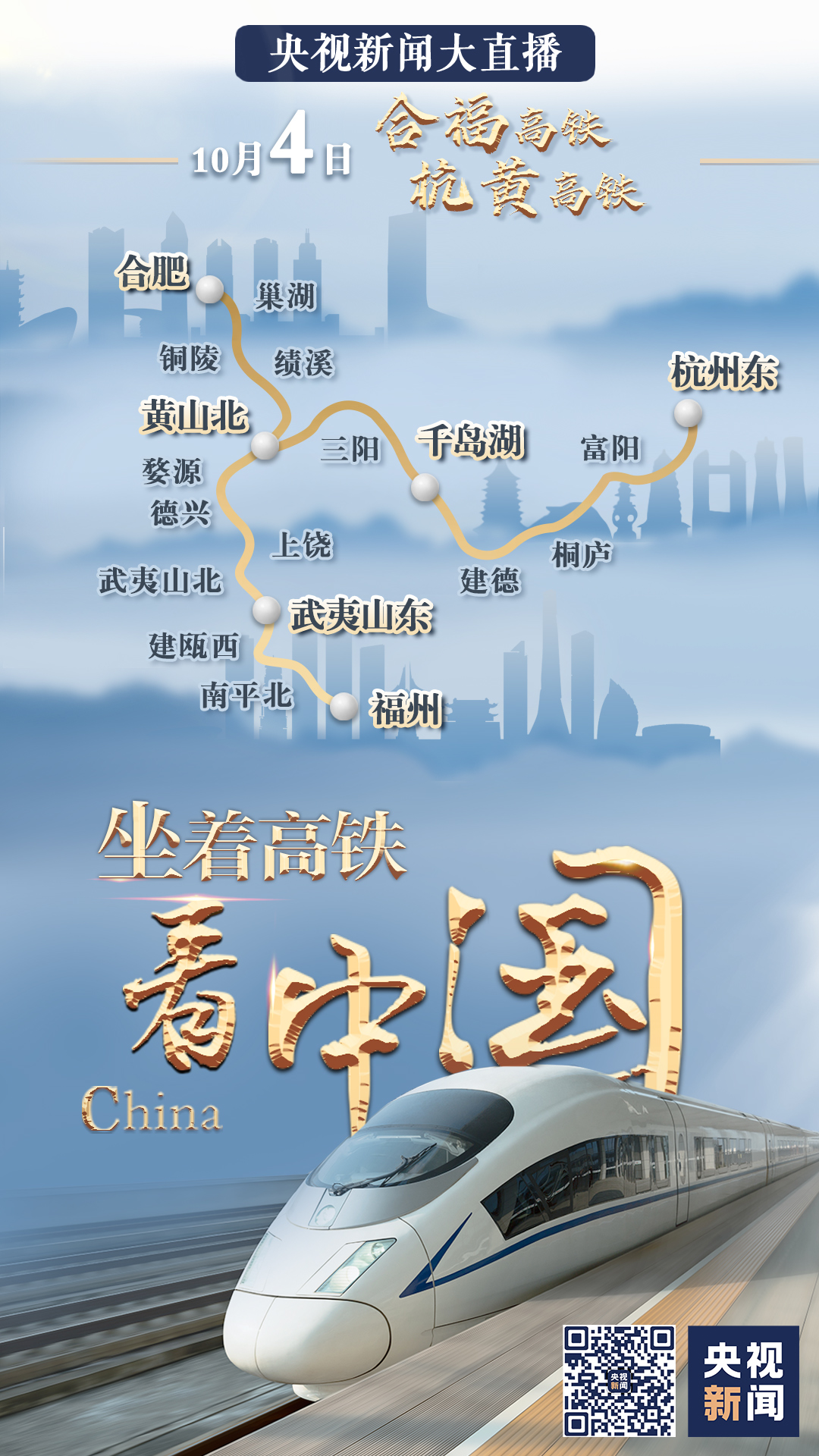 祖國那么大，我們都想去看看！八天八線，坐著高鐵看中國