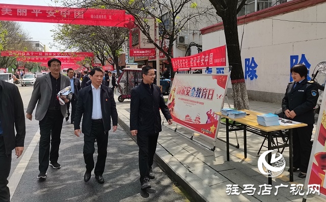 確山縣衛生計生監督所開展全民國家安全教育日法制宣傳活動