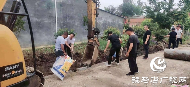確山縣雙河鎮：學黨史 辦實事 解決群眾排污難