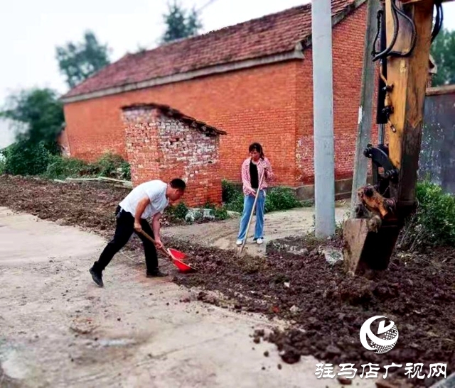 確山縣雙河鎮：學黨史 辦實事 解決群眾排污難