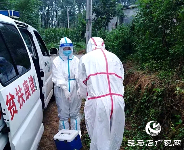平輿縣玉皇廟鄉：核酸“上門檢”群眾“心里甜”