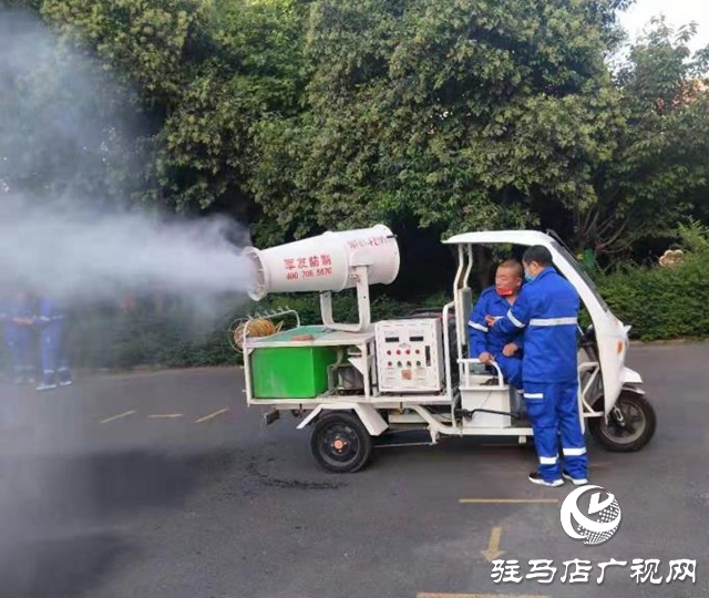 西平縣應急救援協會：對校園防疫消殺 筑牢師生開學防護墻