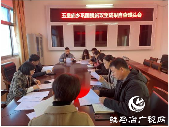平輿縣玉皇廟鄉開展鞏固脫貧攻堅成果后評估工作自查活動