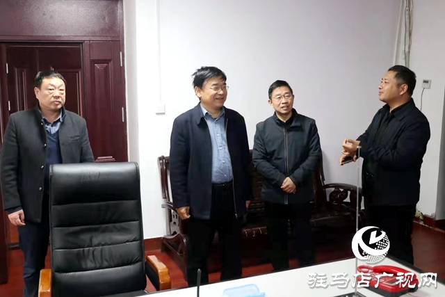駐馬店市直工委書記王紅衛到老樂山發射中心黨支部調研
