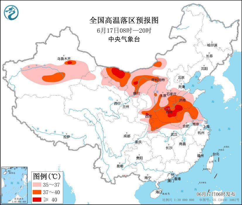 高溫黃色預警！河南山東等地局地或超40℃