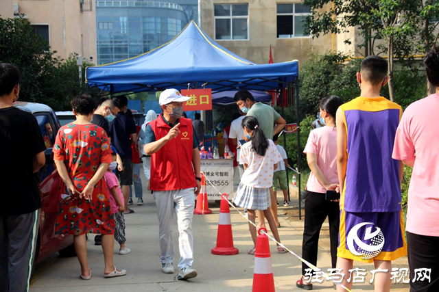 經濟開發區金山辦事處翟莊社區黨員志愿者：積極開展疫情防控 確保居民生命安全