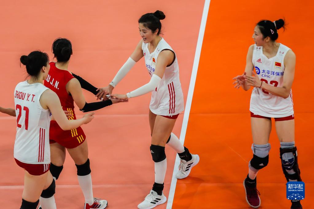 中國女排戰勝泰國隊晉級亞洲杯決賽