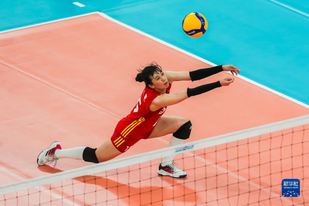 中國女排戰勝泰國隊晉級亞洲杯決賽