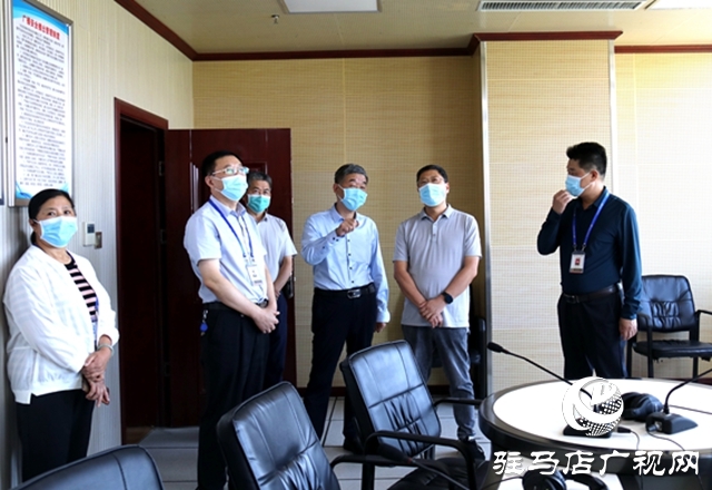 張建州一行督導檢查駐馬店市宣傳文化系統安全生產工作