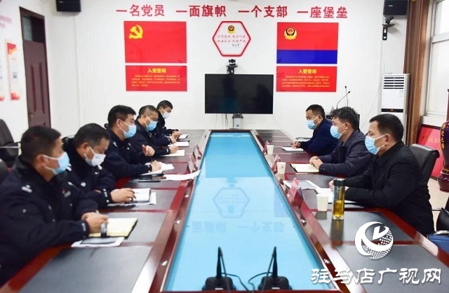 段亞偉到平輿縣交警大隊指導安全生產工作