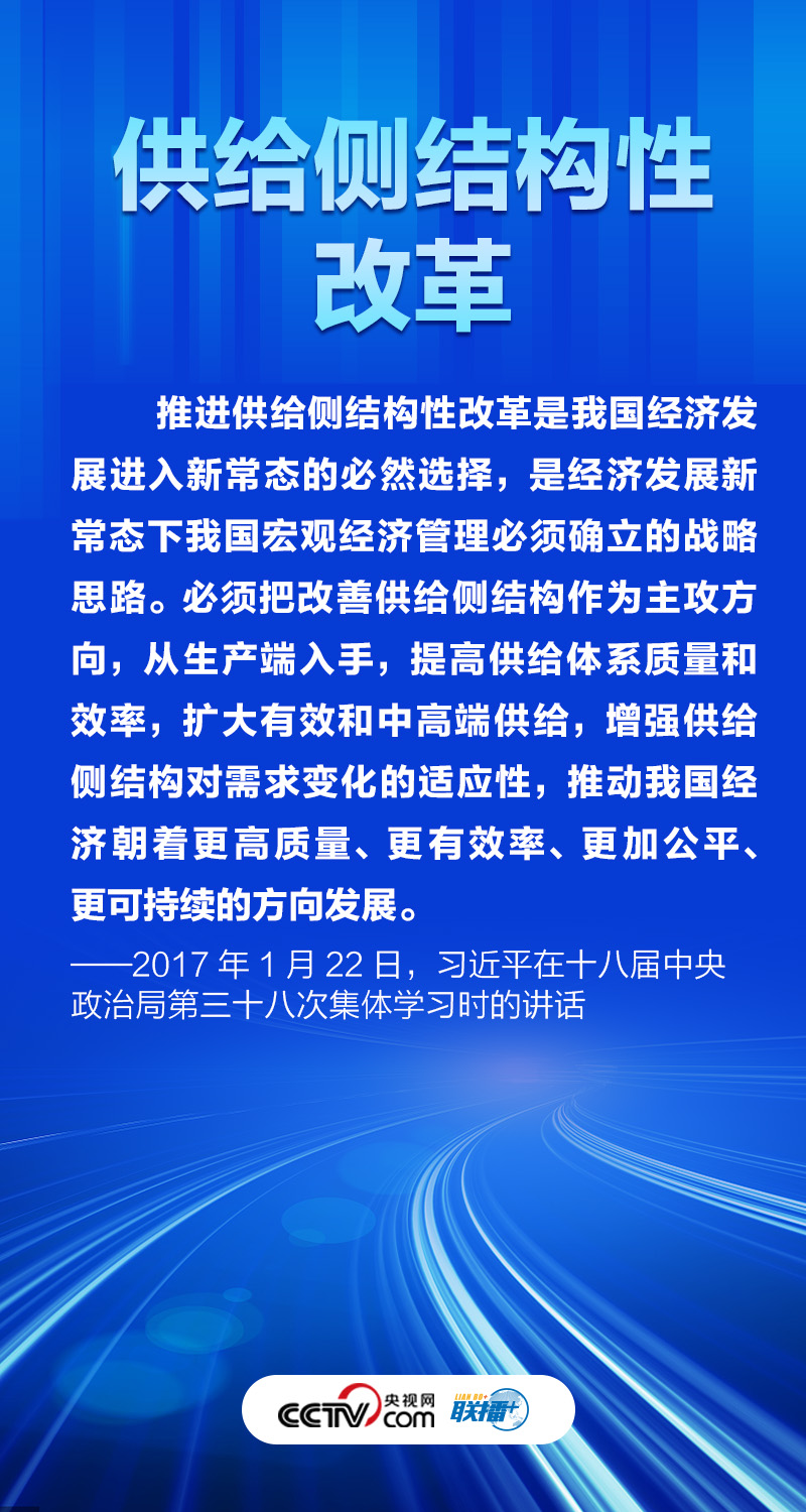 聯播+丨十個關鍵詞讀懂習近平的“經濟公開課”