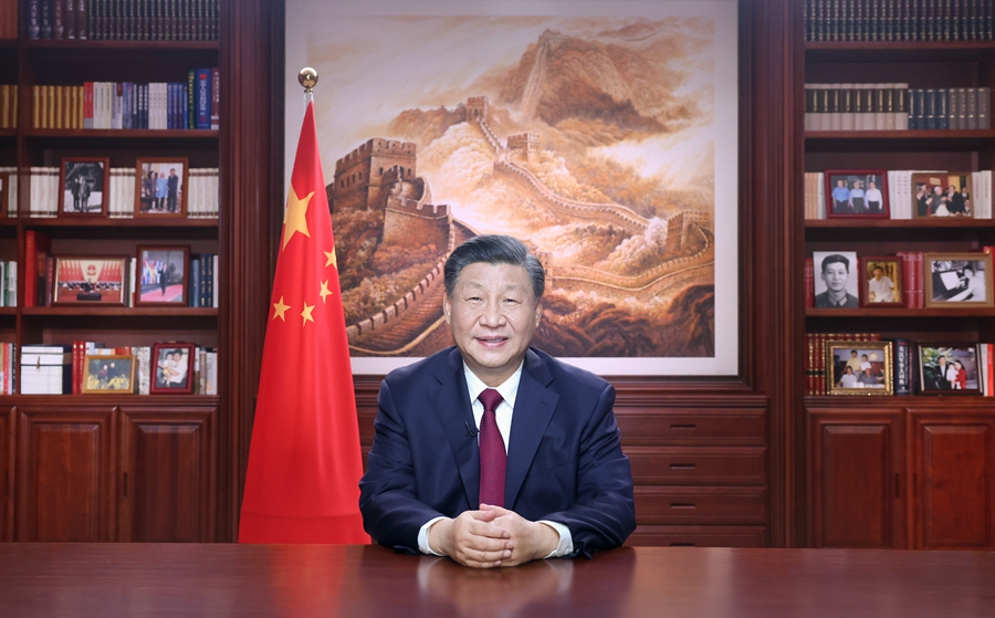 全球共此時，習主席新年賀詞跨越山海溫暖人心