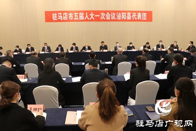 兩會時間｜駐馬店市人大代表分團審議 政府工作報告審查計劃報告、 預算報告和草案