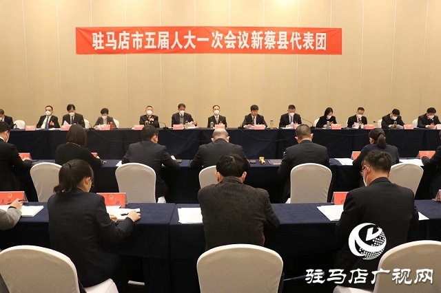 兩會時間｜駐馬店市人大代表分團審議 政府工作報告審查計劃報告、 預算報告和草案