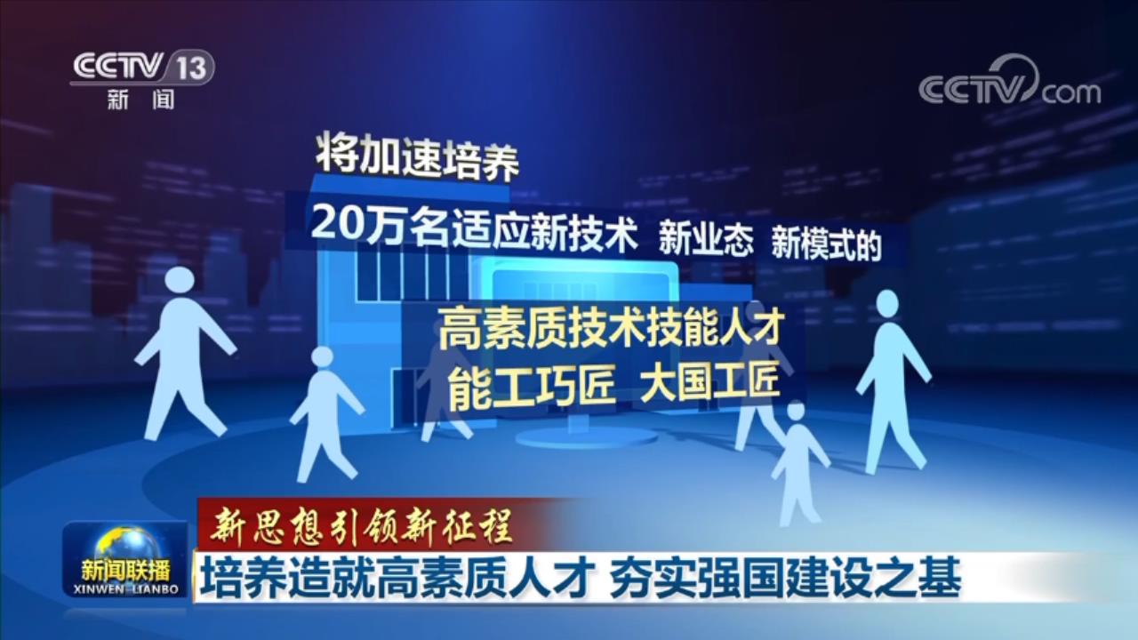 【新思想引領新征程】培養造就高素質人才 夯實強國建設之基