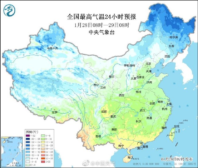 全國大部雨雪“休假”，中東部將迎明顯回暖