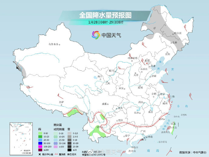 全國大部雨雪“休假”，中東部將迎明顯回暖
