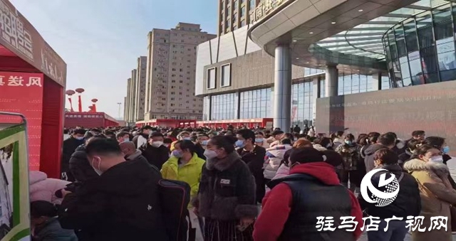 駐馬店：春風送崗暖人心 助企招工促發展