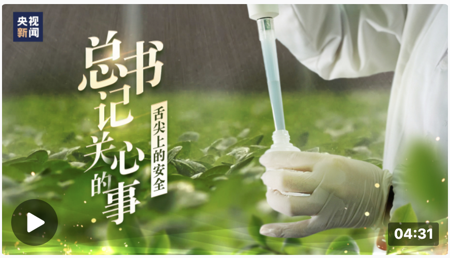 總書記關心的事丨舌尖上的安全｜時政微視頻丨永恒的精神