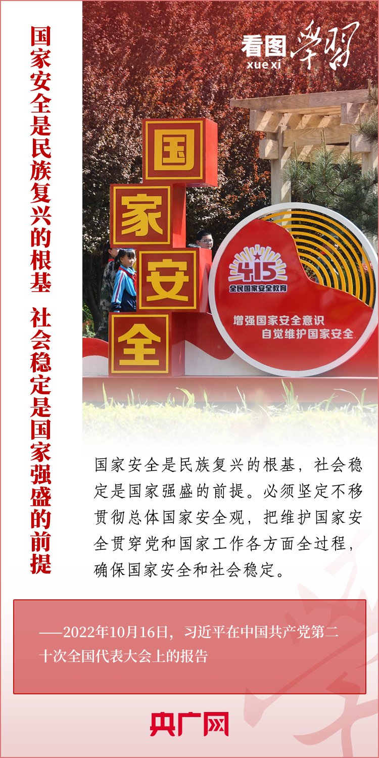 看圖學習丨貫徹總體國家安全觀 統籌發展和安全