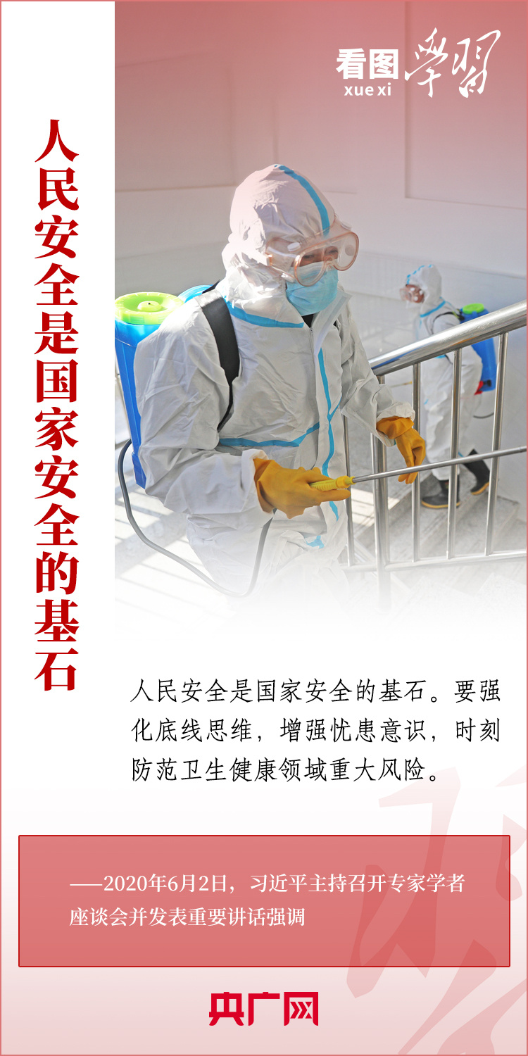 看圖學習丨貫徹總體國家安全觀 統籌發展和安全