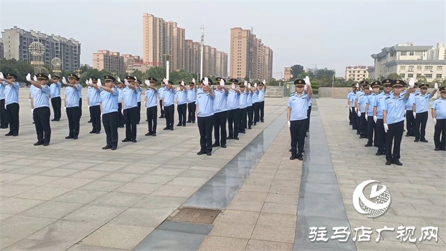 正陽縣交通運輸綜合行政執法大隊開展會操比武