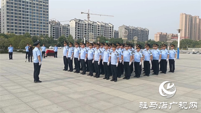 正陽縣交通運輸綜合行政執法大隊開展會操比武