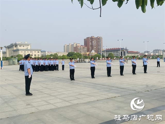 正陽縣交通運輸綜合行政執法大隊開展會操比武