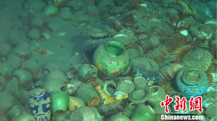考古重大發現！南海1500米深度海域發現古代沉船