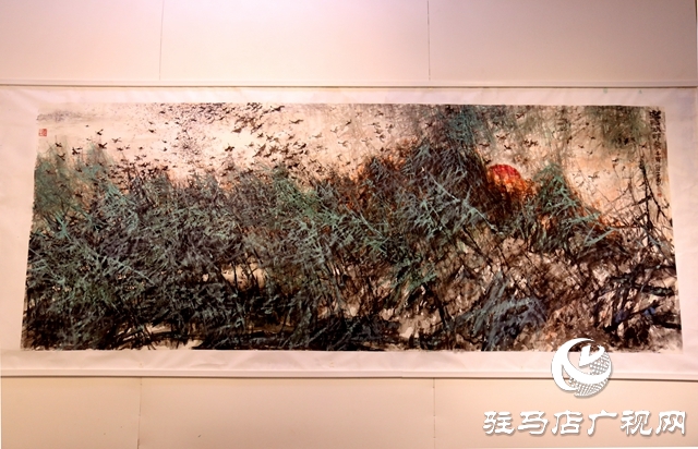 汝南縣板店鄉：鄉村畫展引客來