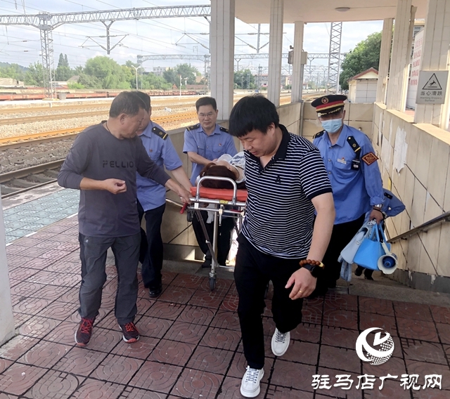 確山縣：下車旅客突發病 客運職工急救人