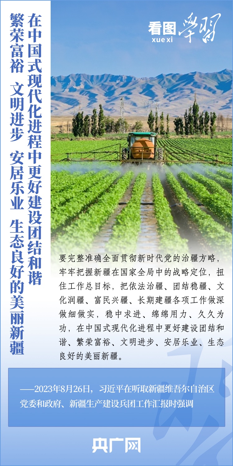 在中國式現代化進程中更好建設美麗新疆