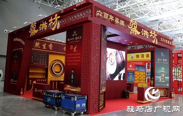 駐馬店農洽會展館 展區搭建已接近尾聲