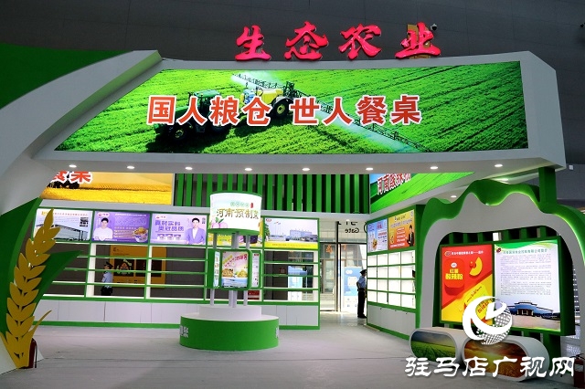 駐馬店農洽會展館 展區搭建已接近尾聲