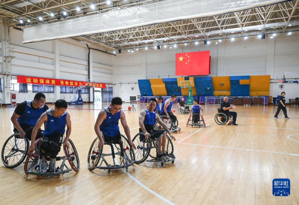 中國運動員備戰杭州亞殘運會