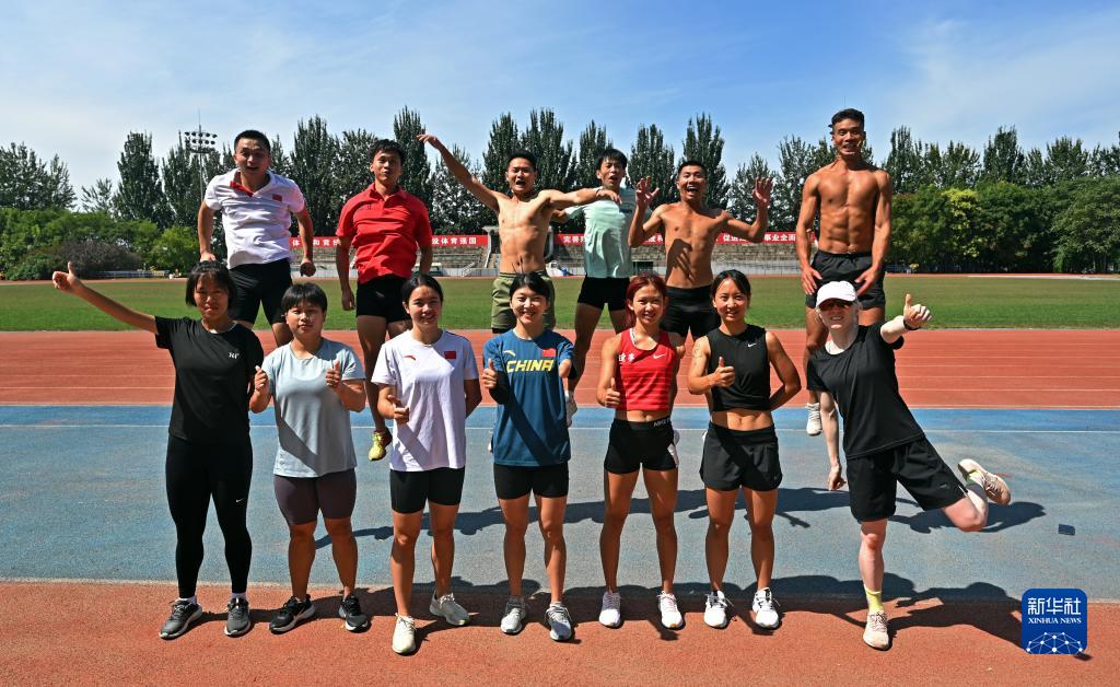 中國運動員備戰杭州亞殘運會