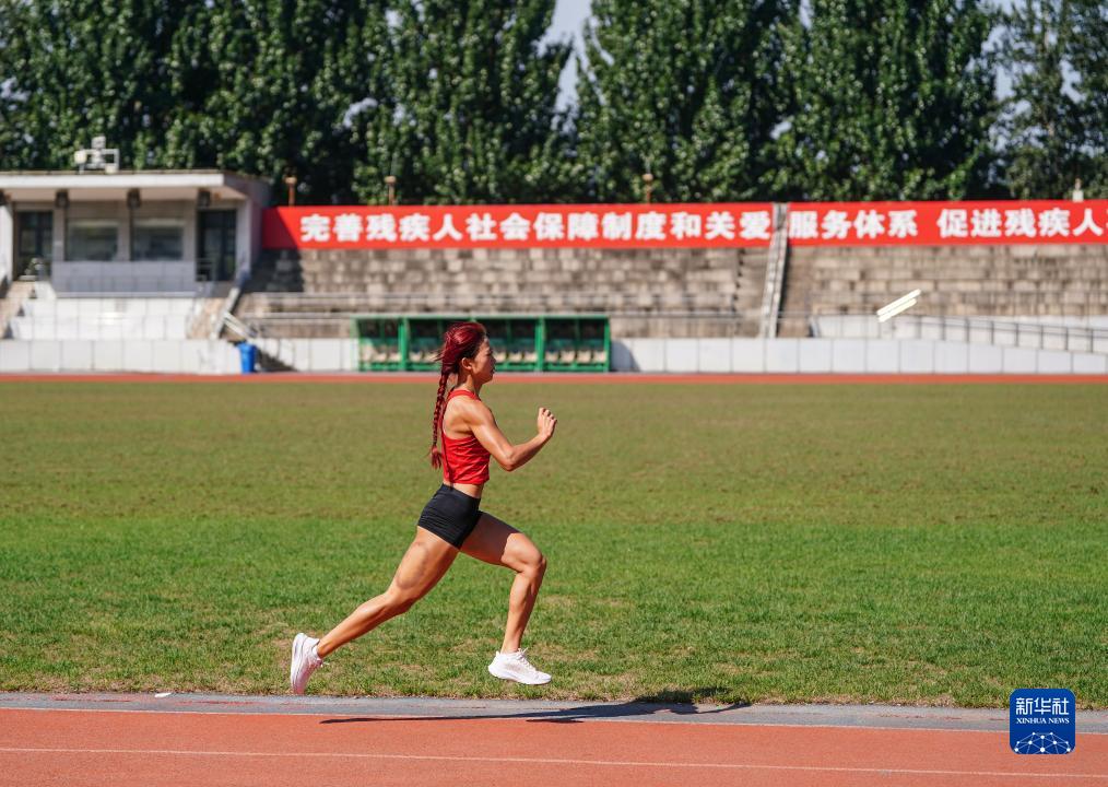 中國運動員備戰杭州亞殘運會