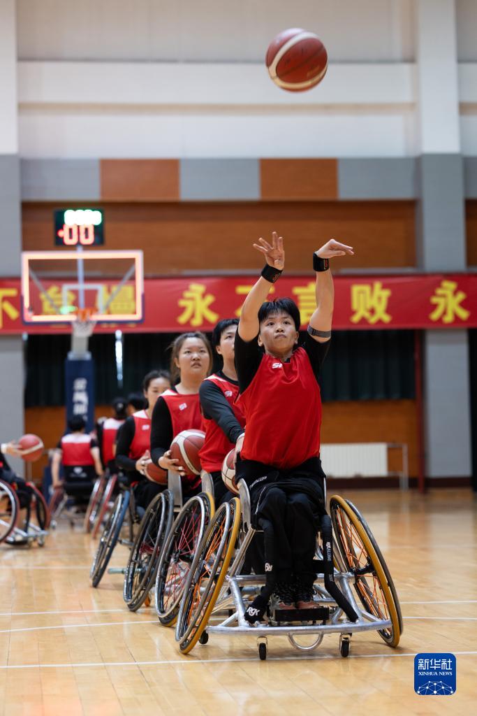 中國運動員備戰杭州亞殘運會