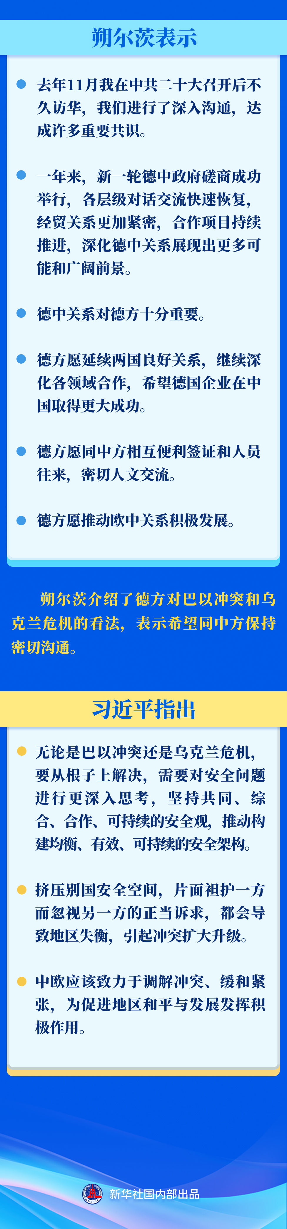 新華社權威速覽 | 習近平同德國總理朔爾茨舉行視頻會晤