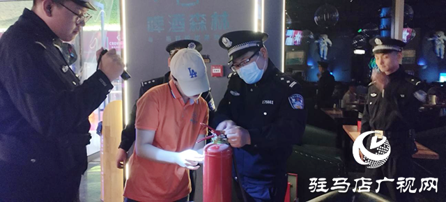駐馬店市公安局城鄉一體化示范區分局全力守好春節前夕“安全關”